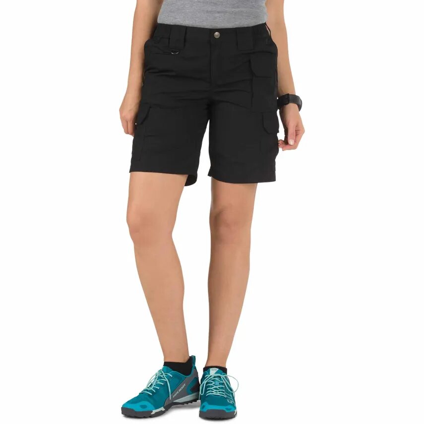 thumbnail image 2 of 5.11 Tactical Women's Taclite Pro 9" Cargo Shorts - Ripstop Fabric With 6 Pockets 2 of 9