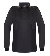 Ufx Uniform Long Sleeve Polo-Mens-Midnight Navy