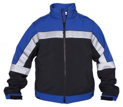 Shield Color Block Soft Shell-Royal Blue/Navy