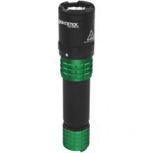 Metal Dual-Light Rechargeable Flashlight - Green