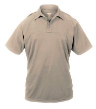 UV1 Undervest Short Sleeve Shirt-Mens-Silvertan