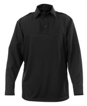 UV1 Undervest Long Sleeve Shirt-Mens-Black