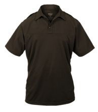 UV1 Undervest Short Sleeve Shirt-Mens-Brown