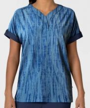 WONDERWINK - Oversized Print Scrub Top - Women's