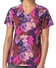 CARHARTT® - Force Tuck-In Scrub Print Top - Women's