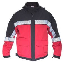 ELBECO - Shield Color Block Duty Jacket - Red/Midnight Navy