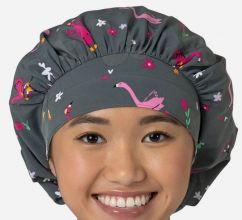 ZOE + CHLOE - Performance Print Bouffant Scrub Cap