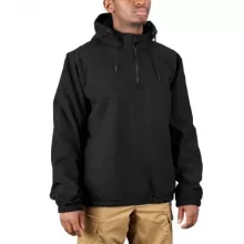 PROPPER - Hooded Softshell Job Shirt - Black